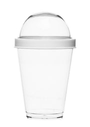 Fresh yoghurt cup white