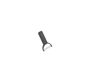 Vegetable peeler Singles 5,9 cm Black