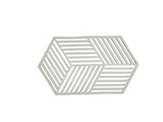 Trivet Hexagon Warm Grey L24