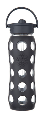 Life Factory Glass Bottle with Straw Cap 16 oz (475ml) | Hype Design London