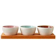 Cabaret set 4 pcs Matte cream ass.