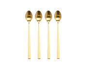 Latte spoon 20 cm 4 pcs Brass