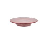 Footed cake stand D30 x H5.5 cm Light pink BITZ