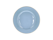 Dinner plate Wood 27 cm Wood/Ocean Stoneware