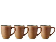 Mug Wood 30 cl 4 pcs Wood/Forest Stoneware