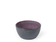 Bowl 10 cm black/lilac BITZ