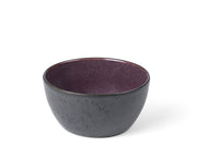 Bowl 12 cm black/lilac BITZ