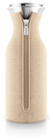 Fridge carafe 1.0l Soft beige woven