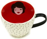 Tatty Devine Mug Vintage Lady