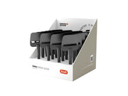 Table display 24 pcs cheese plane Emma Black Nylon