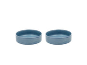 Bowl Fjord 0.45 liter 2 pcs Blue Porcelain