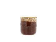 Fragrance candle Iris Woody Eucalyptus 7 x 7.3 cm Brown