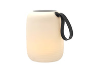 LED Lamp w. solar Hav 21 x 27.5 cm White/Black PE