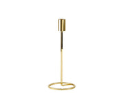 Candleholder Amat D9.5 x 23.5 cm Gold Iron