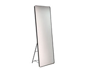 Mirror Verdal 45x140 cm Black Iron/Mirror