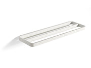 Towel rail double Rim 44x12 White