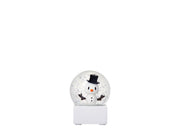 Hoptimist Snowman Snow Globe S White | Hype Design London