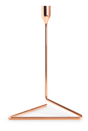 ”Puzzle”-Candleholder-Large-Copper